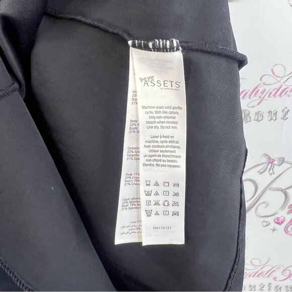 Love your assets tank top black shiny shimmer Chic Black Camisole Top - Picture 12 of 15